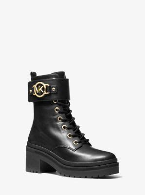 Rory Leather Combat Boot 